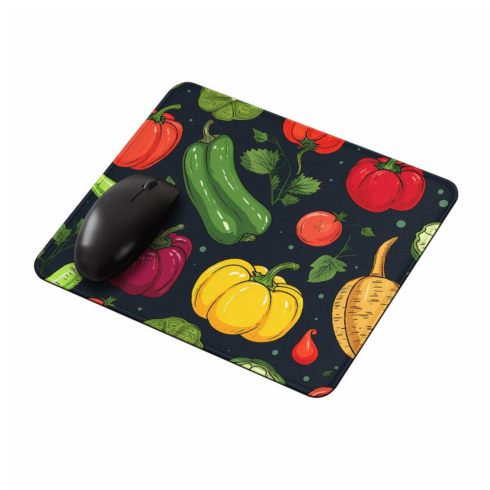 Doodle Vegetables Collection Mouse Pads-Oxvistore