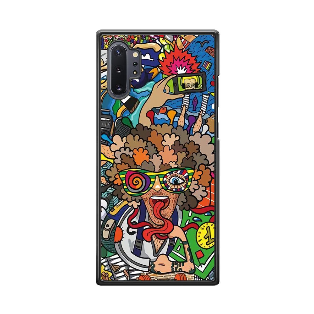 Doodle Olimpyc Sport Samsung Galaxy Note 10 Plus Case-3D Case-Oxvistore