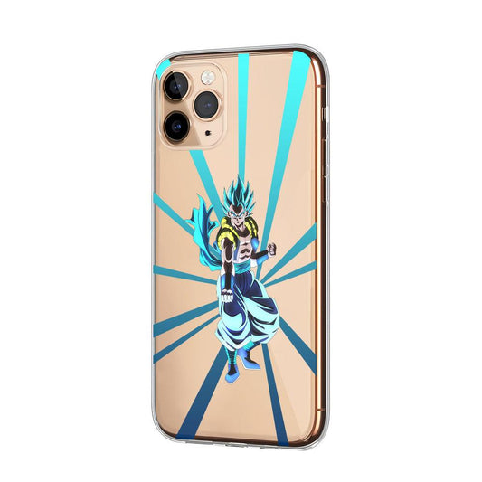 Dragon Ball Blue Light Saiyan Form Clear Soft Case-Oxvistore
