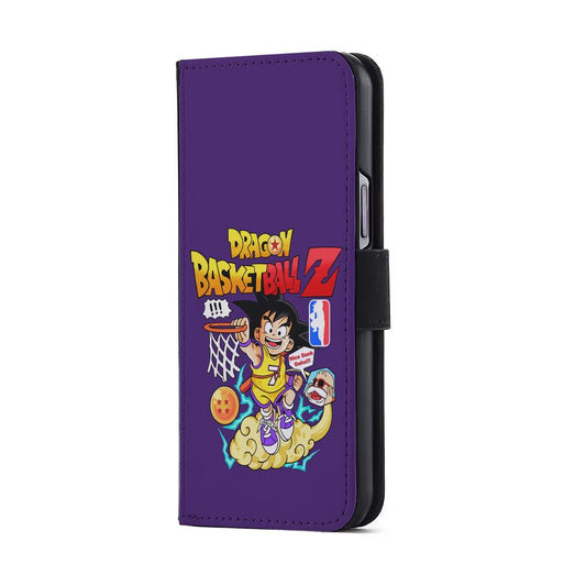 Dragon Ball Goku NBA Flip Wallet Phone Case-Oxvistore