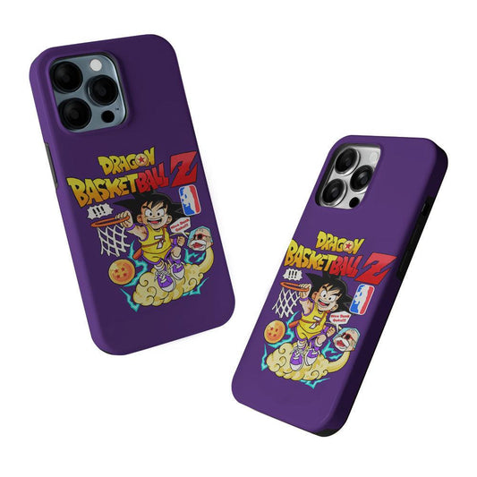 Dragon Ball Goku NBA 2 in 1 Tough Phone Case-Oxvistore