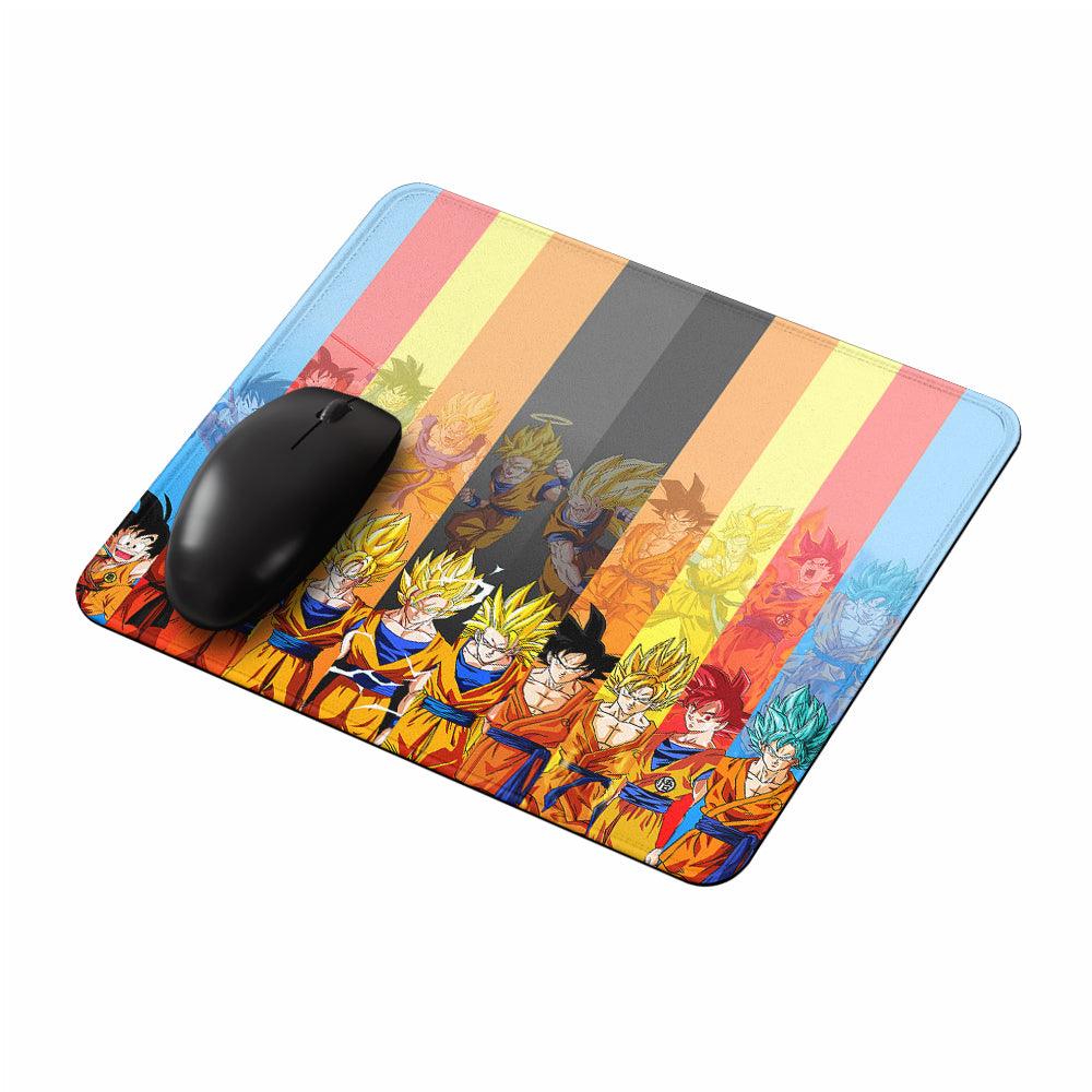 Dragon Ball Z Goku Transformation Mouse Pads-Oxvistore