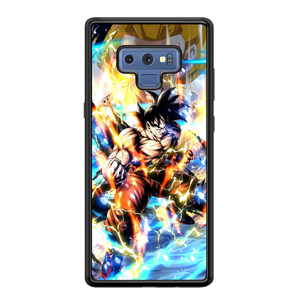 Dragon Ball Z Mighty Muscles Samsung Galaxy Note 9 Case-Rubber Black (2D Case)-Oxvistore