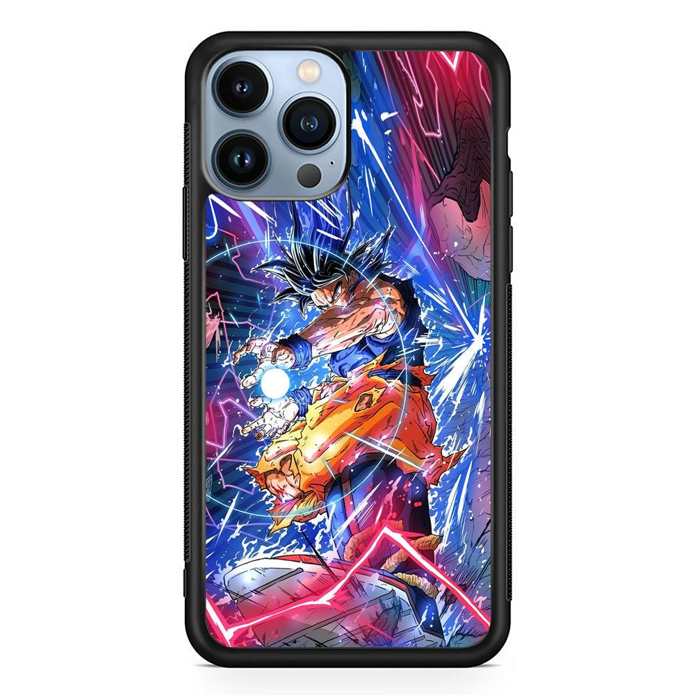 Dragon Ball Z Revenge Kame Kame iPhone 13 Pro Case-Rubber Black (2D Case)-Oxvistore
