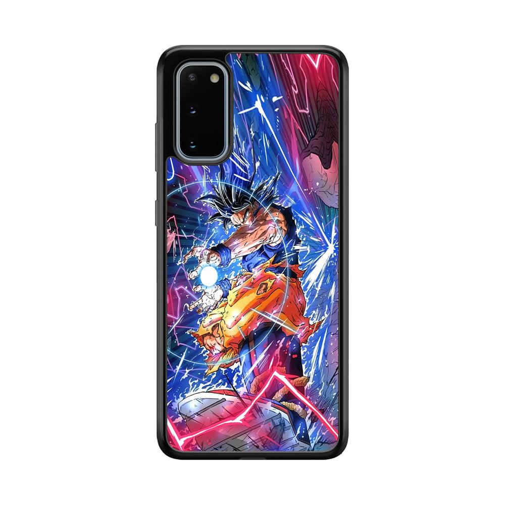 Dragon Ball Z Revenge Kame Kame Samsung Galaxy S20 Case-Rubber Black (2D Case)-Oxvistore