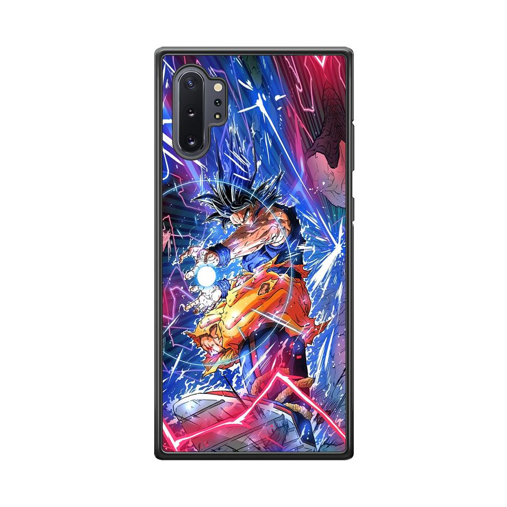 Dragon Ball Z Revenge Kame Kame Samsung Galaxy Note 10 Plus Case-Rubber Black (2D Case)-Oxvistore