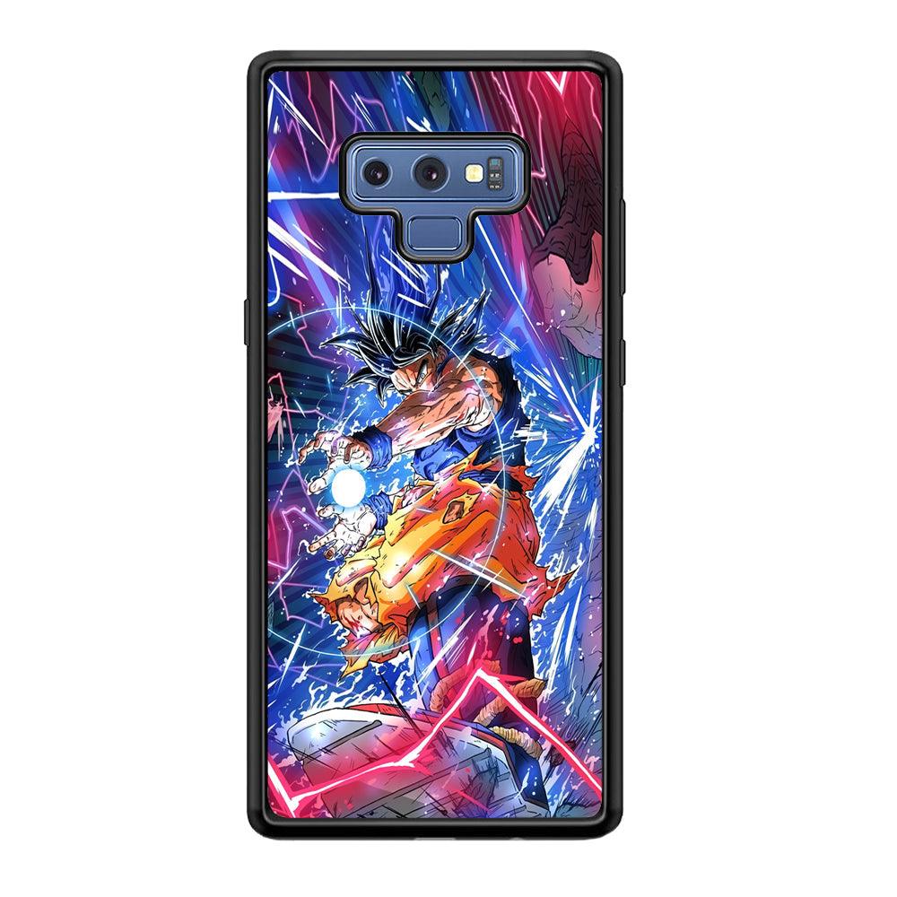 Dragon Ball Z Revenge Kame Kame Samsung Galaxy Note 9 Case-Rubber Black (2D Case)-Oxvistore