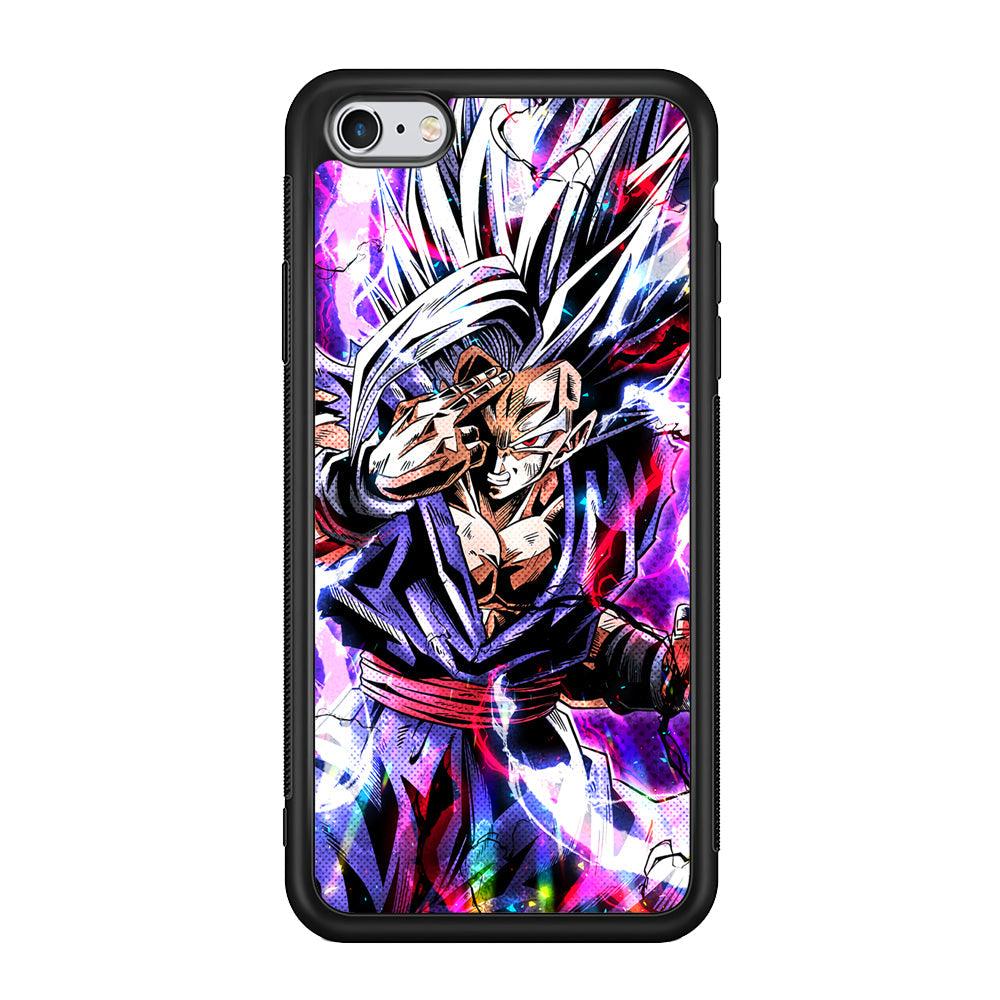 Dragon Ball Z The Mind Power iPhone 6 Plus | 6s Plus Case-Rubber Black (2D Case)-Oxvistore