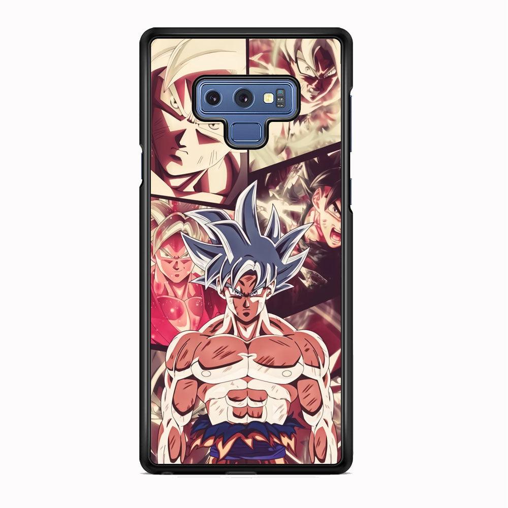 Dragon Ball Z Passion of Fight Samsung Galaxy Note 9 Case-Rubber Black (2D Case)-Oxvistore