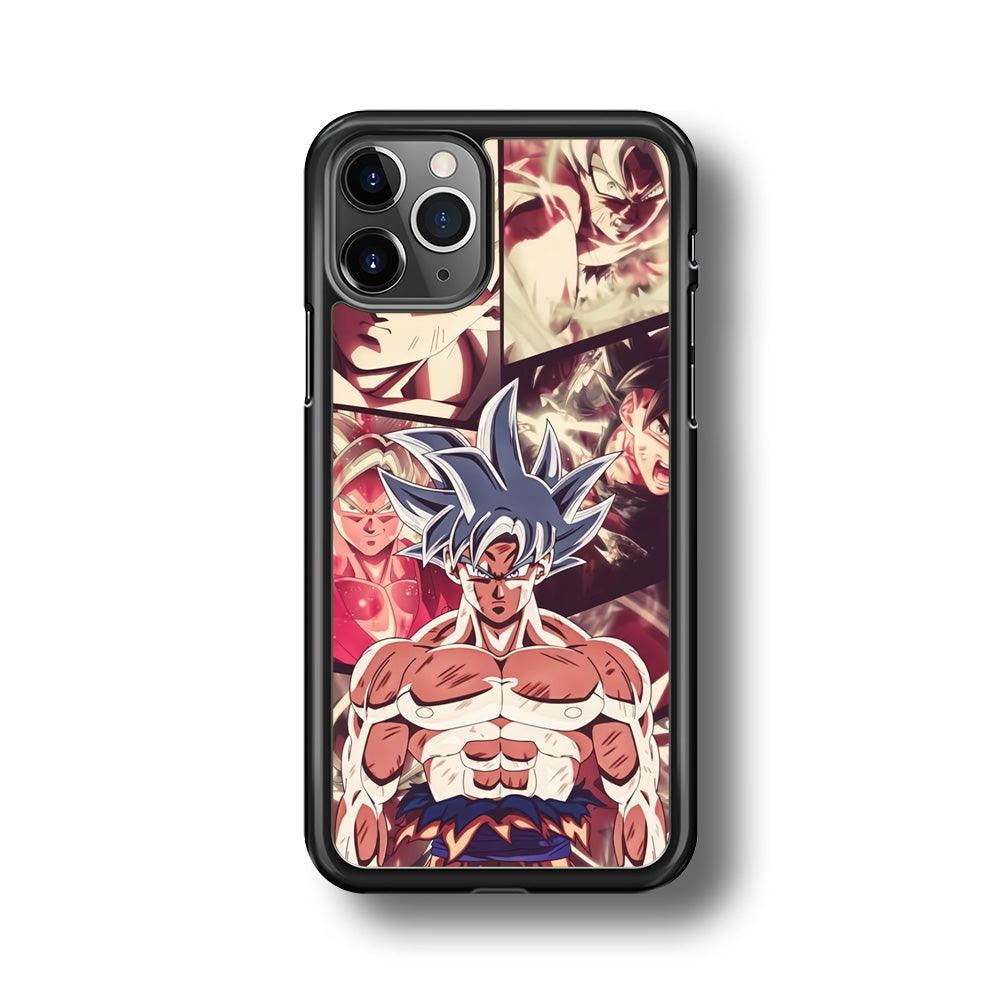 Dragon Ball Z Passion of Fight iPhone 11 Pro Max Case-Rubber Black (2D Case)-Oxvistore