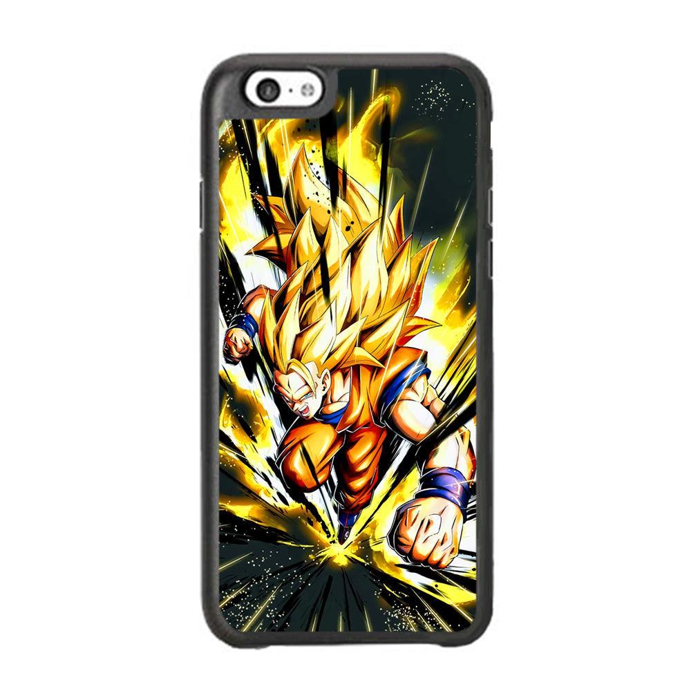 Dragon Ball Z Path of Faith iPhone 6 Plus | 6s Plus Case-Rubber Black (2D Case)-Oxvistore