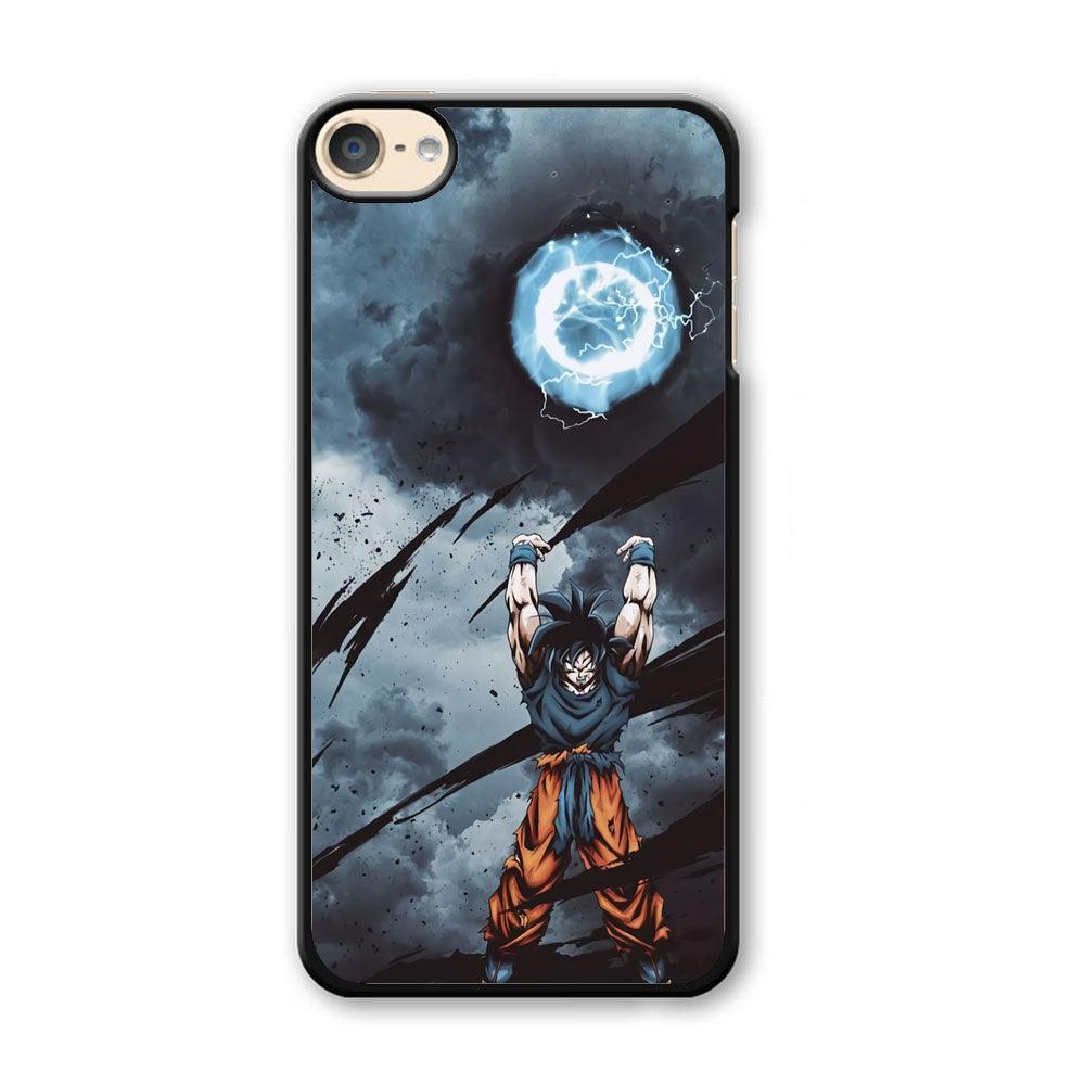 Dragon Ball Z Saiyan Energy Rise Up iPod Touch 6 Case-Plastic Black (2D Case)-Oxvistore