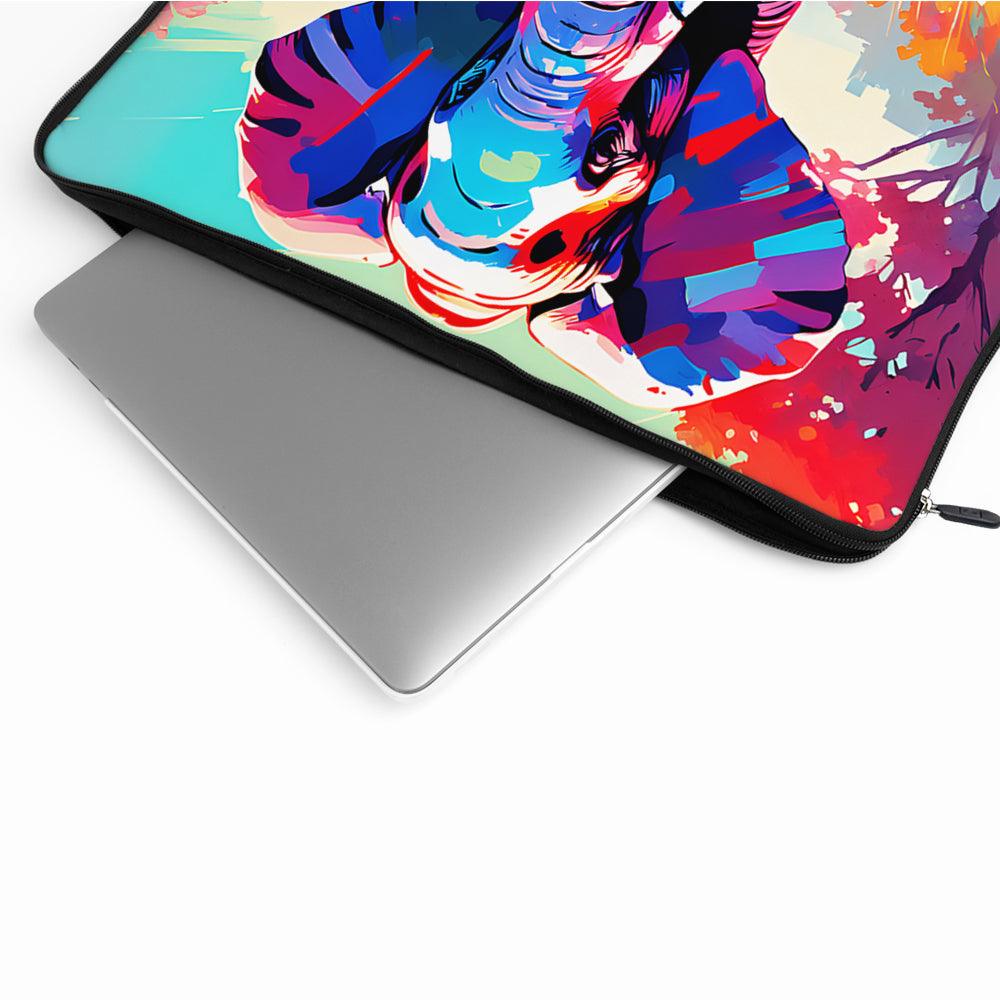 Elephant Pop Art Laptop Sleeve Protective Cover-Oxvistore