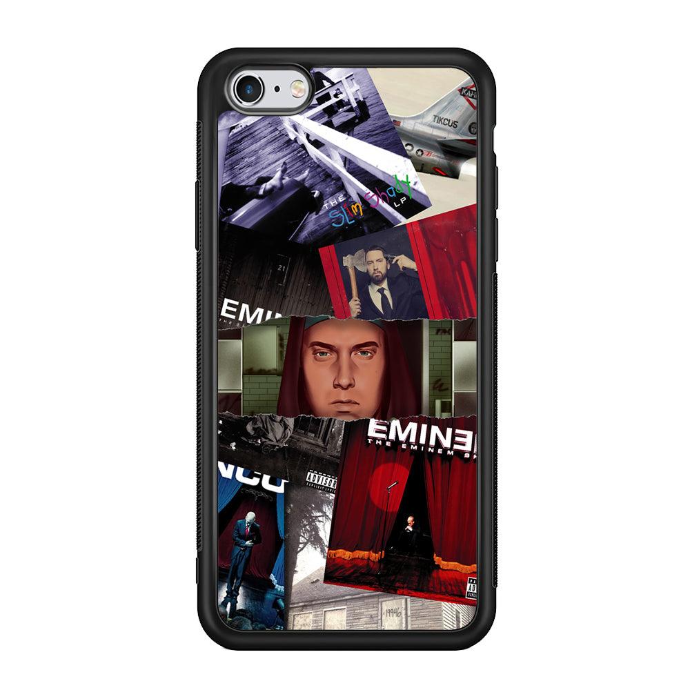 Eminem Close The Windows iPhone 6 Plus | 6s Plus Case-Rubber Black (2D Case)-Oxvistore