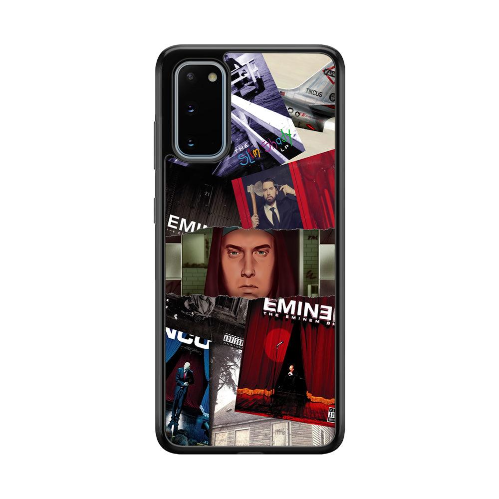 Eminem Close The Windows Samsung Galaxy S20 Case-Rubber Black (2D Case)-Oxvistore