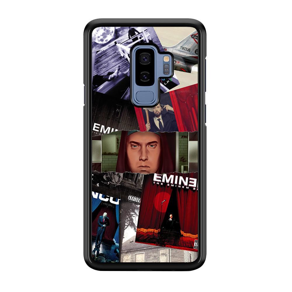 Eminem Close The Windows Samsung Galaxy S9 Plus Case-Rubber Black (2D Case)-Oxvistore