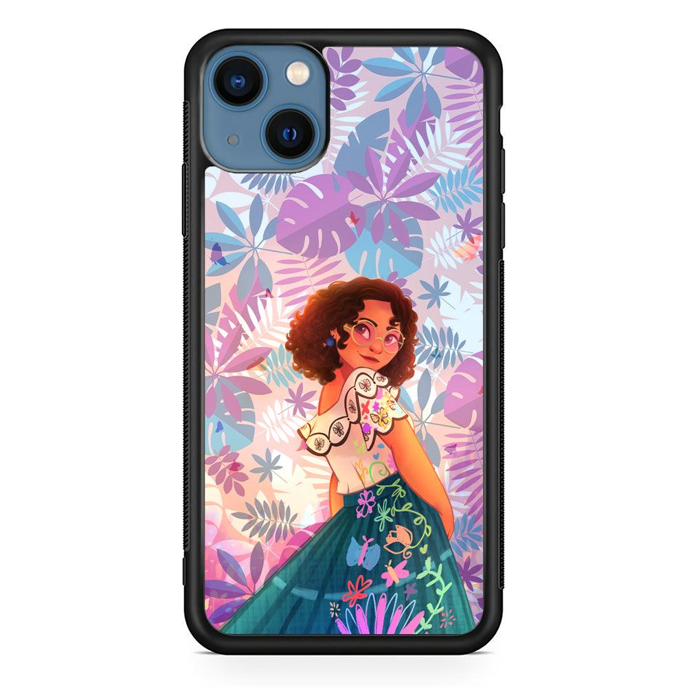 Encanto Stare of Magnificence iPhone 14 Plus Case-Rubber Black (2D Case)-Oxvistore