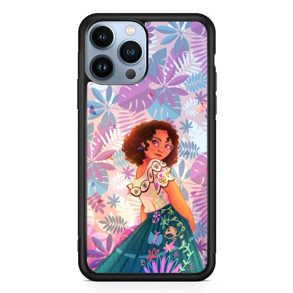 Encanto Stare of Magnificence iPhone 13 Pro Case-Rubber Black (2D Case)-Oxvistore