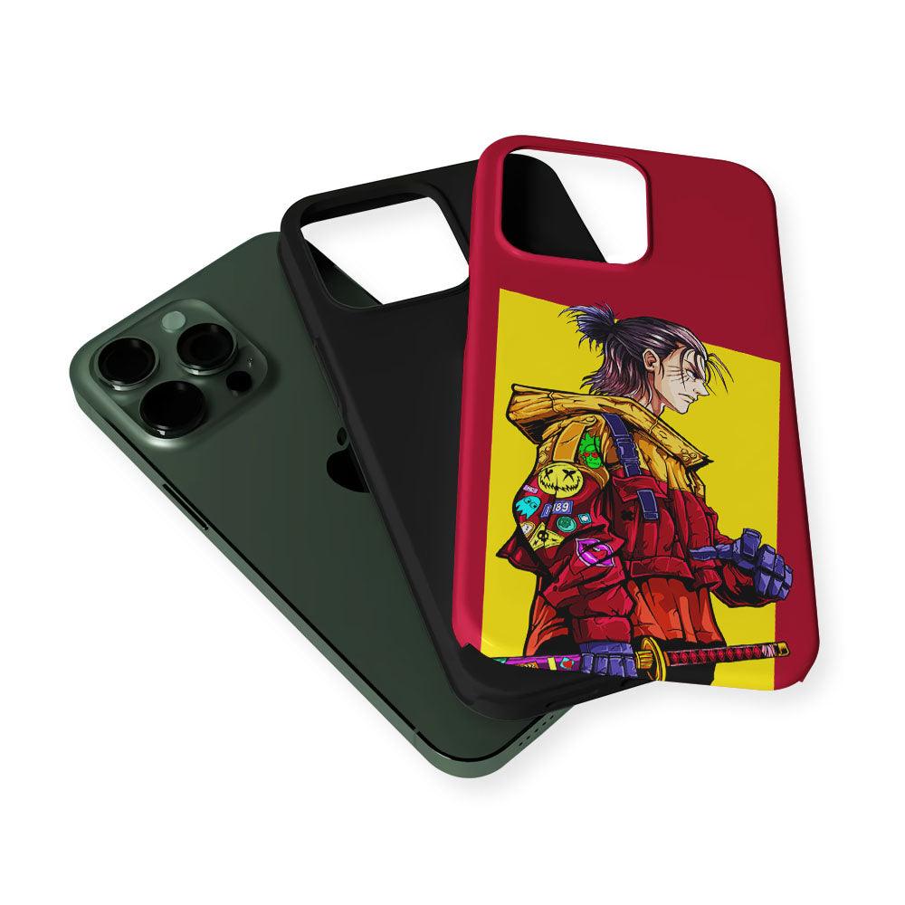 Eren Yeager Hype Samurai 2 in 1 Tough Phone Case-Oxvistore