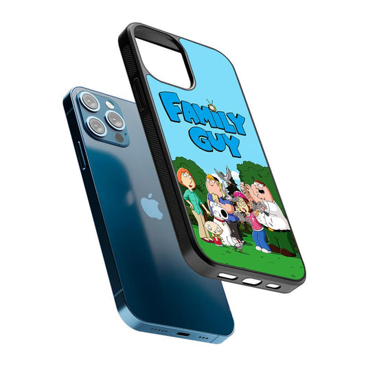 Family Guy Griffin Family 2D Rubber Phone Case-Oxvistore