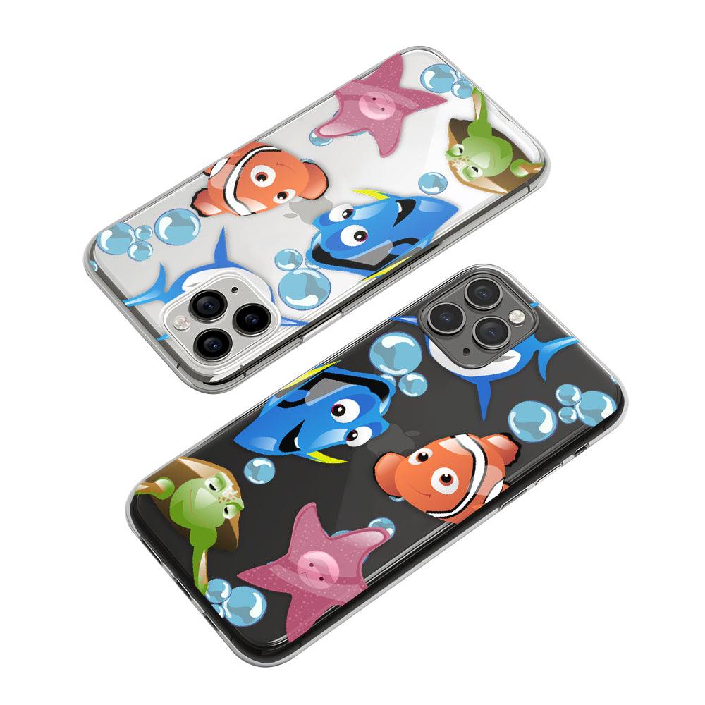 Finding Nemo Character Clear Soft Case-Oxvistore