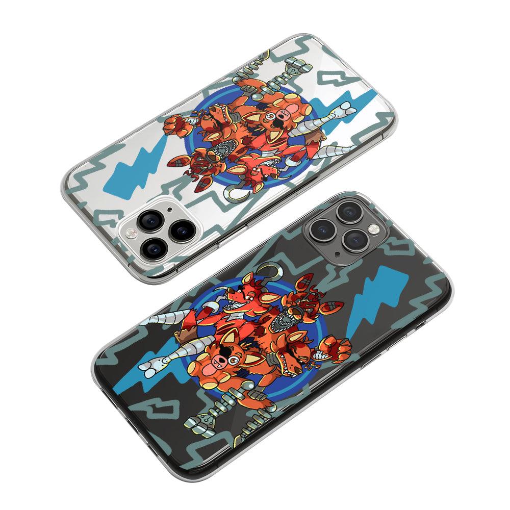 Five Nights at Freddy's The Scary Foxy Clear Soft Case-Oxvistore