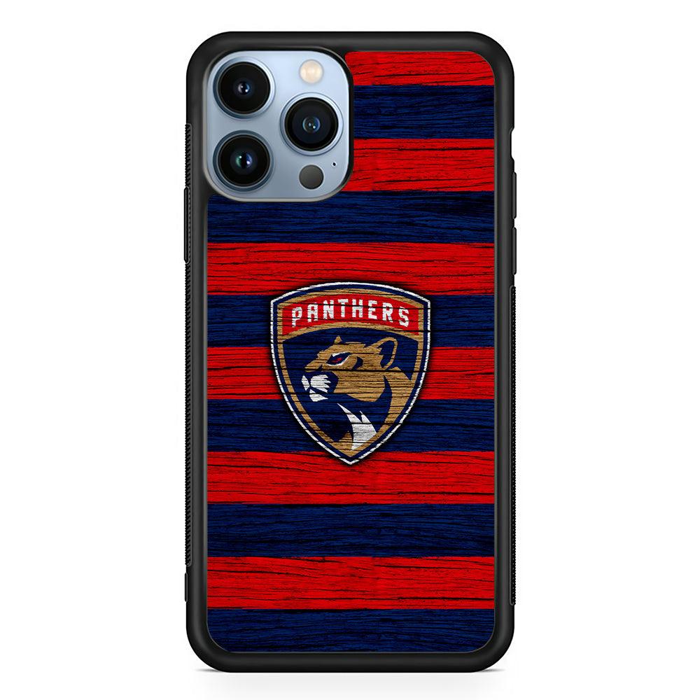 Florida Panthers Logo 2D Rubber Phone Case-Black-Oxvistore