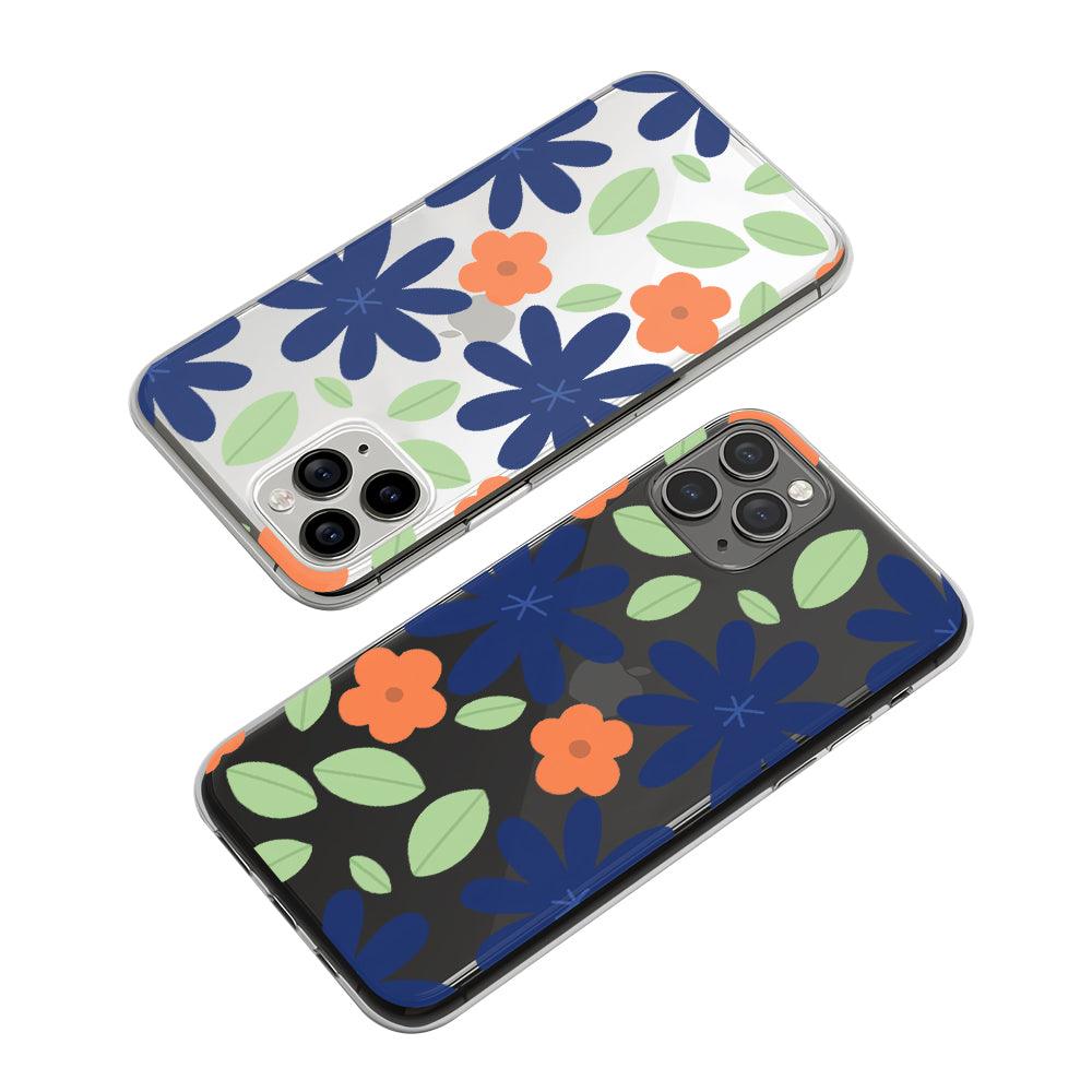 Flower Flying Beauty Clear Soft Case-Oxvistore