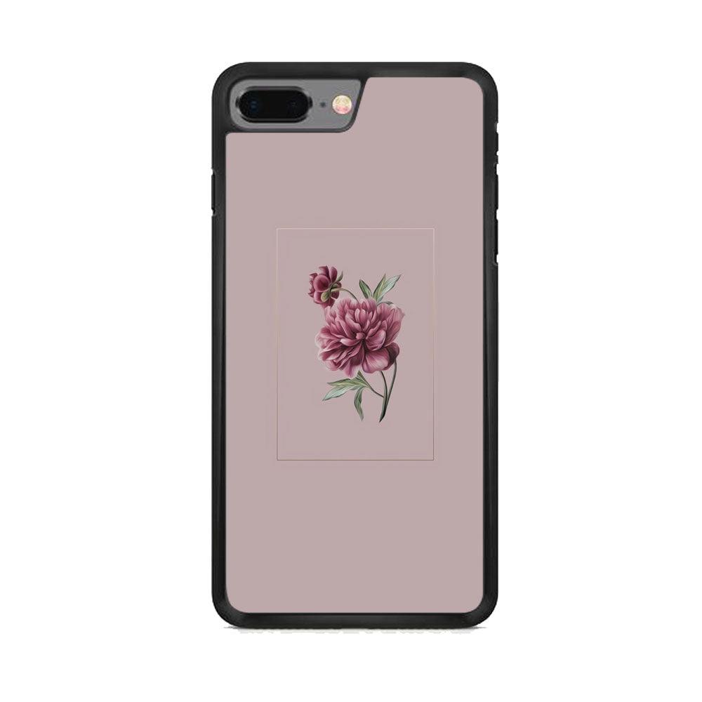 Flower Bucket Violent Passion iPhone 7 Plus Case-Rubber Black (2D Case)-Oxvistore