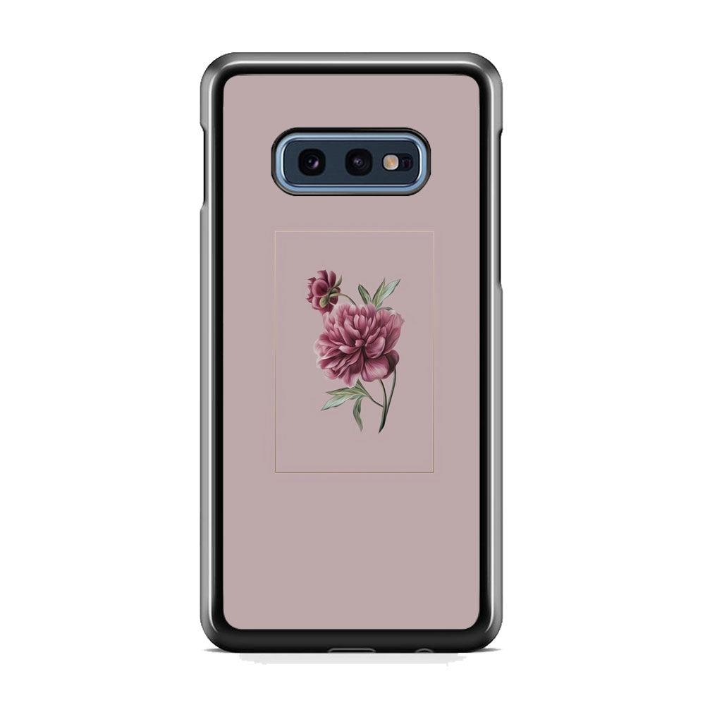 Flower Bucket Violent Passion Samsung Galaxy S10E Case-Rubber Black (2D Case)-Oxvistore
