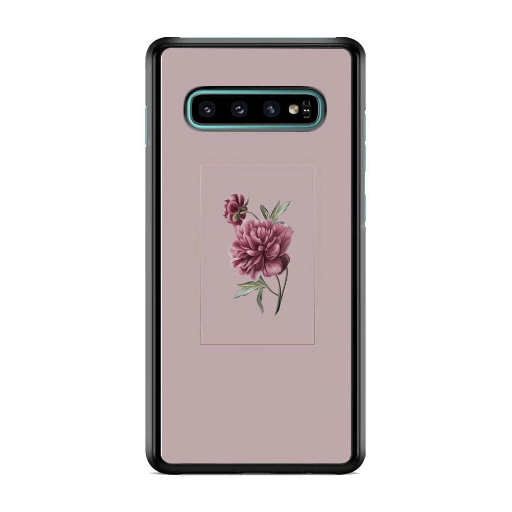 Flower Bucket Violent Passion Samsung Galaxy S10 Plus Case-Rubber Black (2D Case)-Oxvistore