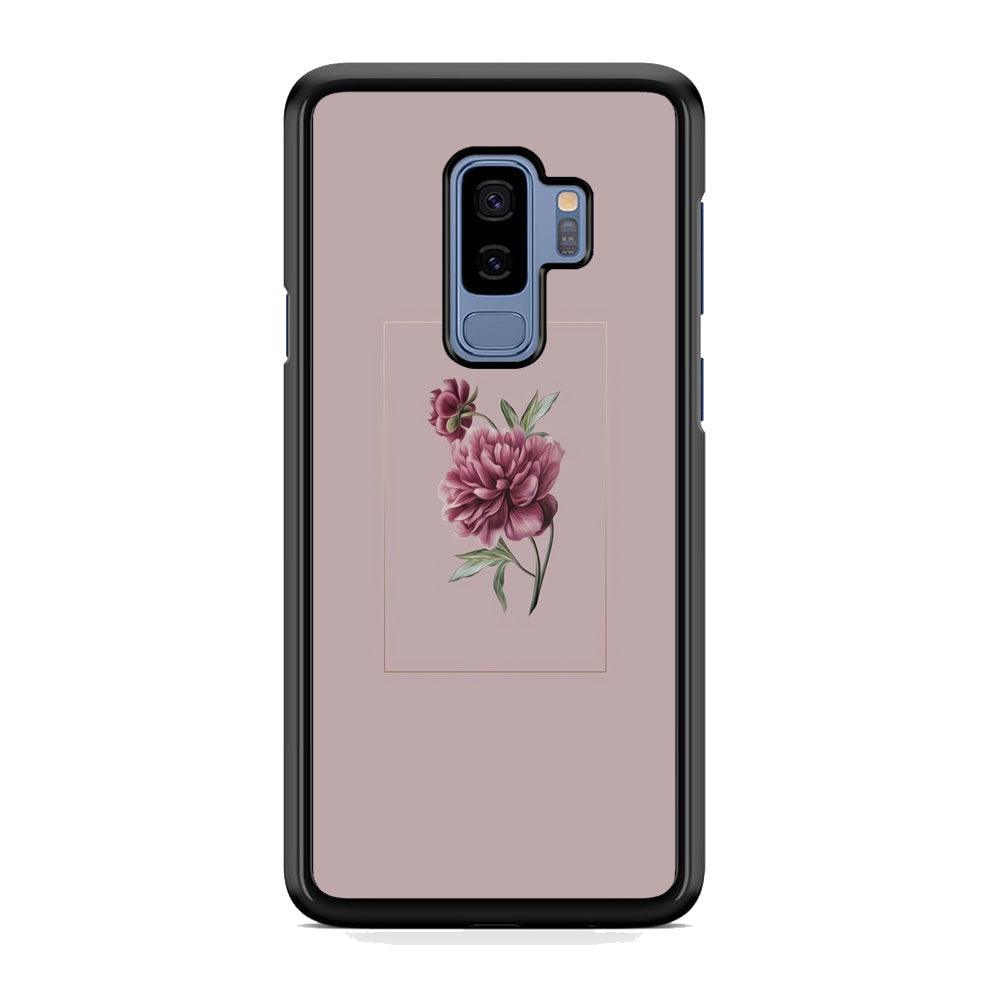 Flower Bucket Violent Passion Samsung Galaxy S9 Plus Case-Rubber Black (2D Case)-Oxvistore