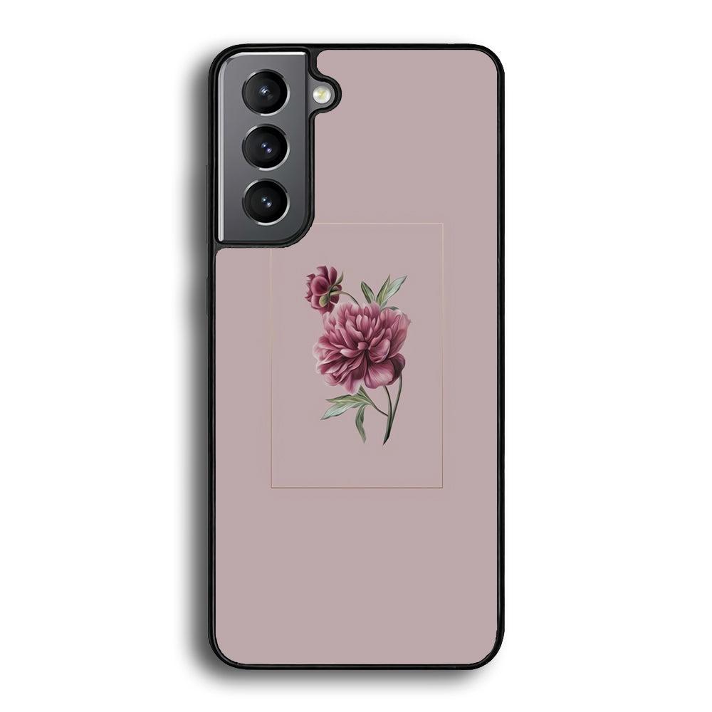 Flower Bucket Violent Passion Samsung Galaxy S22 Plus Case-Rubber Black (2D Case)-Oxvistore