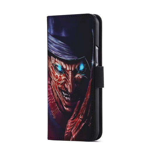 Freddy Krueger A Nightmare Flip Wallet Phone Case-Oxvistore