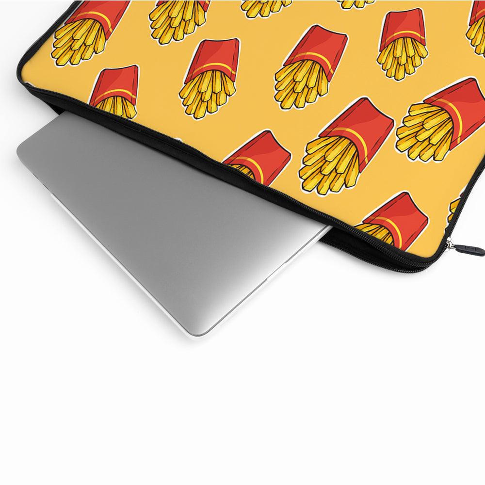 French Fries Fast Food Laptop Sleeve Protective Cover-Oxvistore