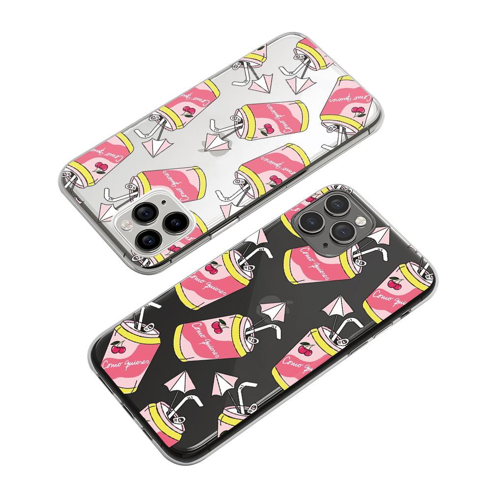 Fresh with Spring Coke Clear Soft Case-Oxvistore