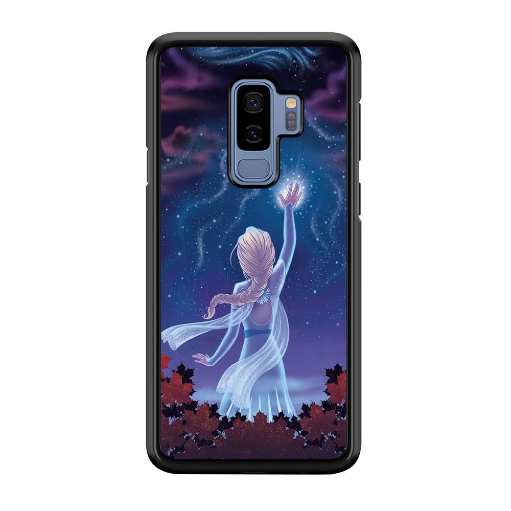 Frozen Catching The Light Samsung Galaxy S9 Plus Case-Rubber Black (2D Case)-Oxvistore
