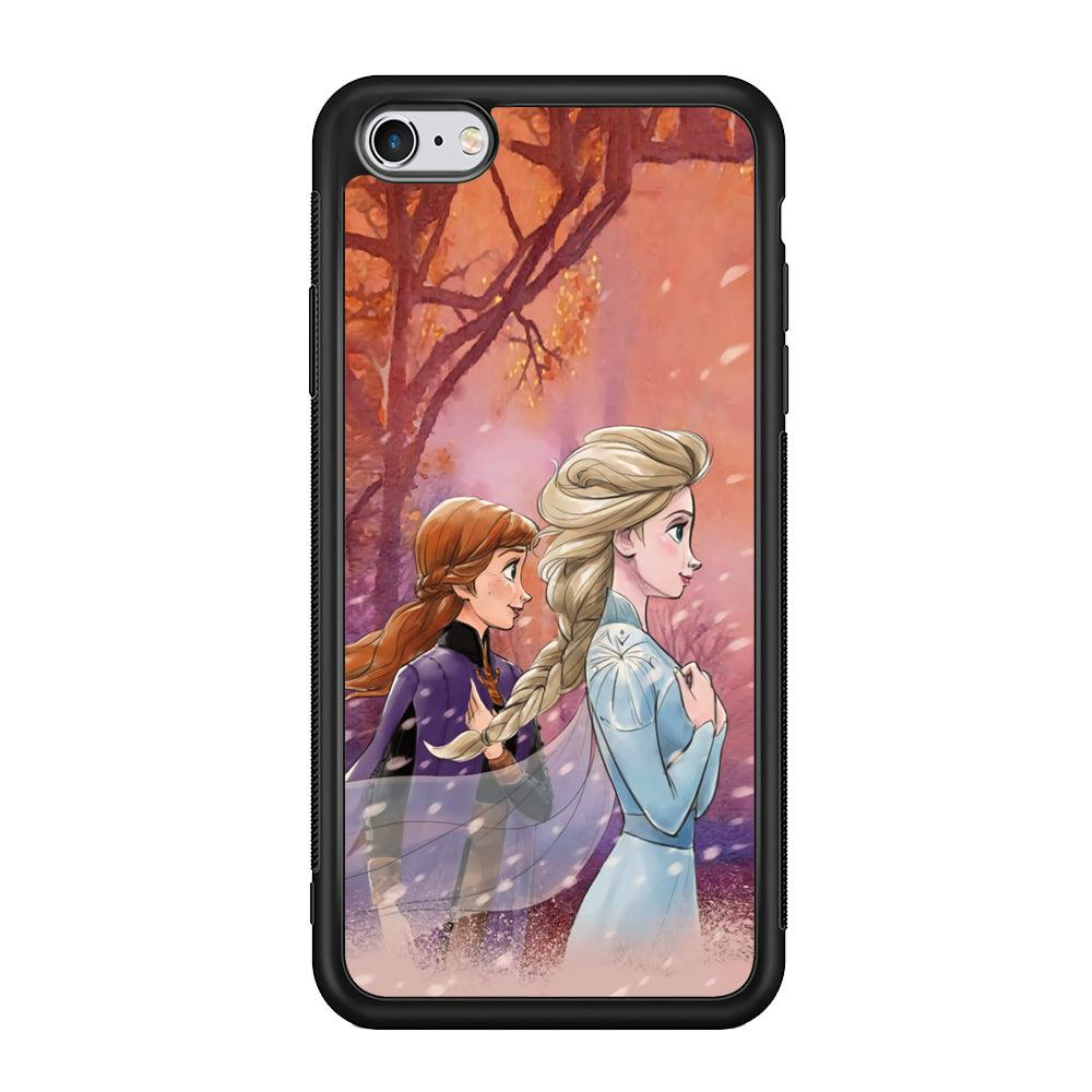 Frozen See Happiness Thing iPhone 6 Plus | 6s Plus Case-Rubber Black (2D Case)-Oxvistore
