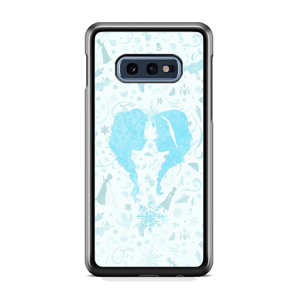 Frozen The Daughter's Samsung Galaxy S10E Case-Rubber Black (2D Case)-Oxvistore