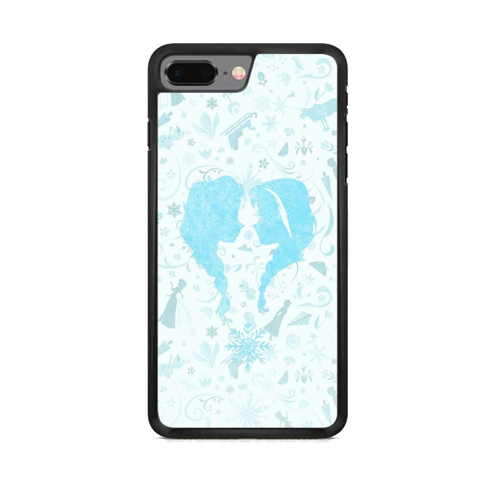 Frozen The Daughter's iPhone 7 Plus Case-Rubber Black (2D Case)-Oxvistore
