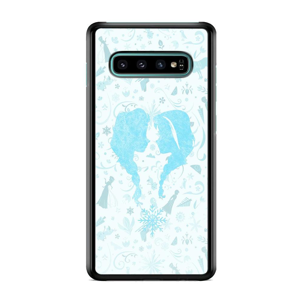 Frozen The Daughter's Samsung Galaxy S10 Case-Rubber Black (2D Case)-Oxvistore