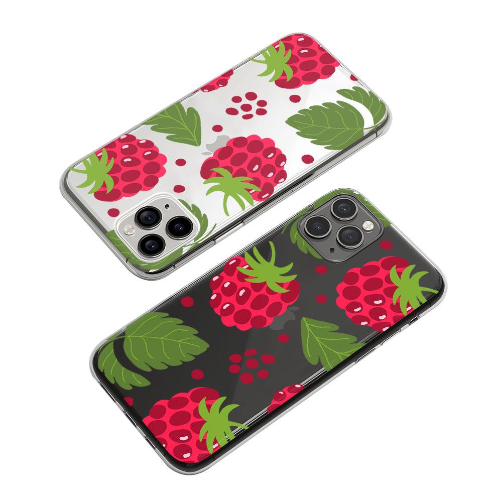 Fruit Beauty of Red Grape Clear Soft Case-Oxvistore