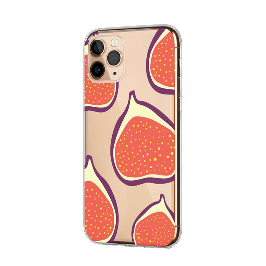 Fruit Figs Seductive Ripe Clear Soft Case-Oxvistore