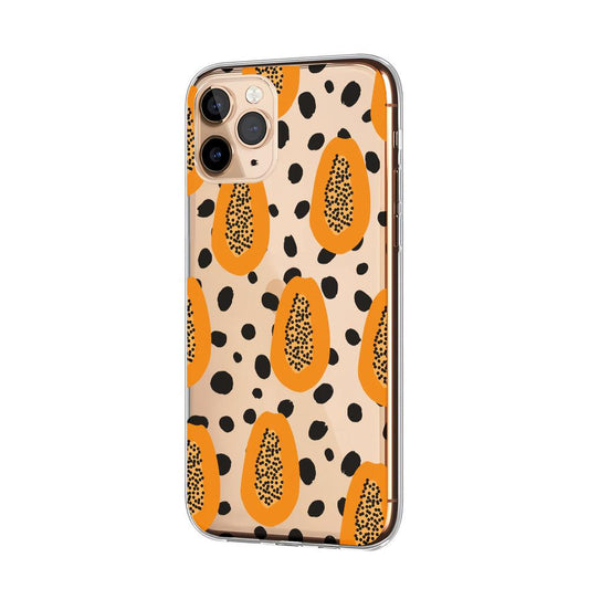 Fruit Papaya Tropical Clear Soft Case-Oxvistore