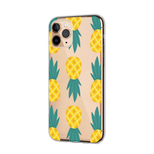 Fruit Pineapple Flow on Conveyor Clear Soft Case-Oxvistore