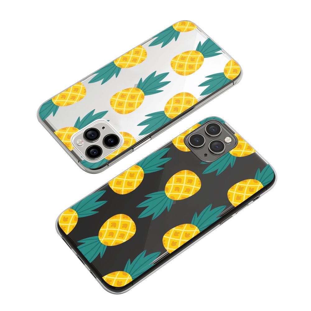 Fruit Pineapple Flow on Conveyor Clear Soft Case-Oxvistore