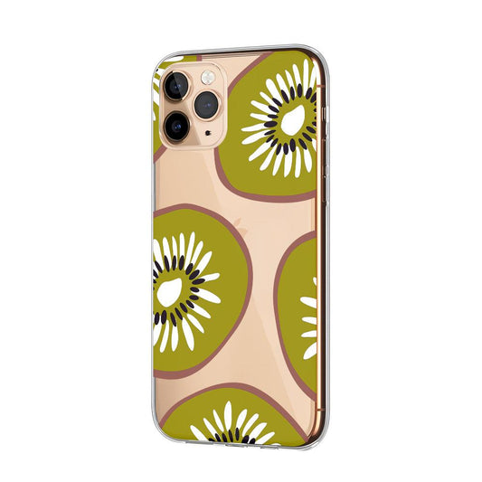 Fruit Slice Art of Kiwi Clear Soft Case-Oxvistore