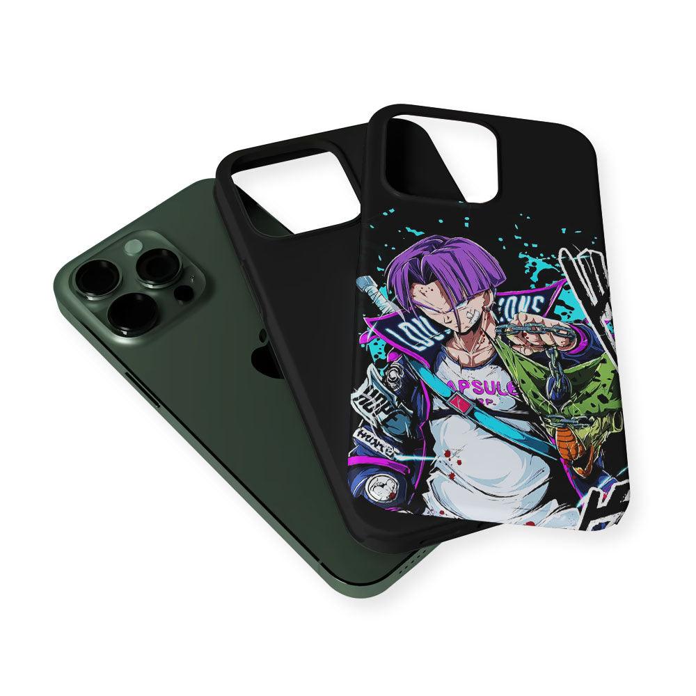 Future Trunks Stylish 2 in 1 Tough Phone Case-Oxvistore