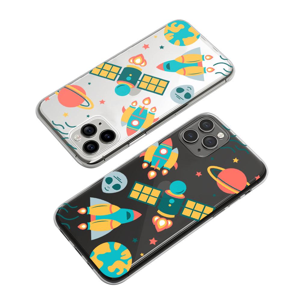 Galaxy Yellowish Sunlight Clear Soft Case-Oxvistore