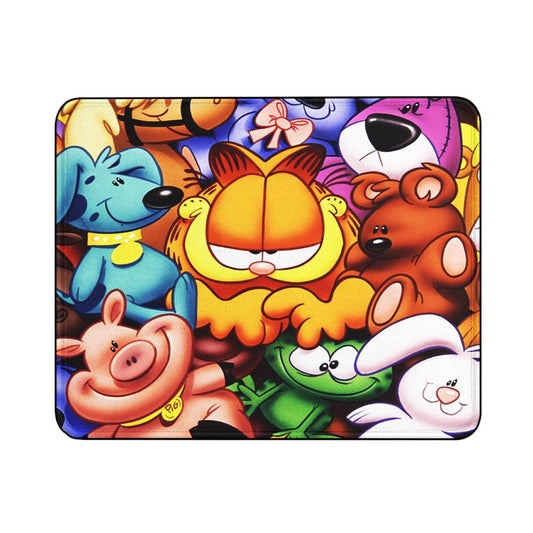 Garfield and His Dolls Mouse Pads | Custom Mouse Pad with Non-Slip Rubber Base